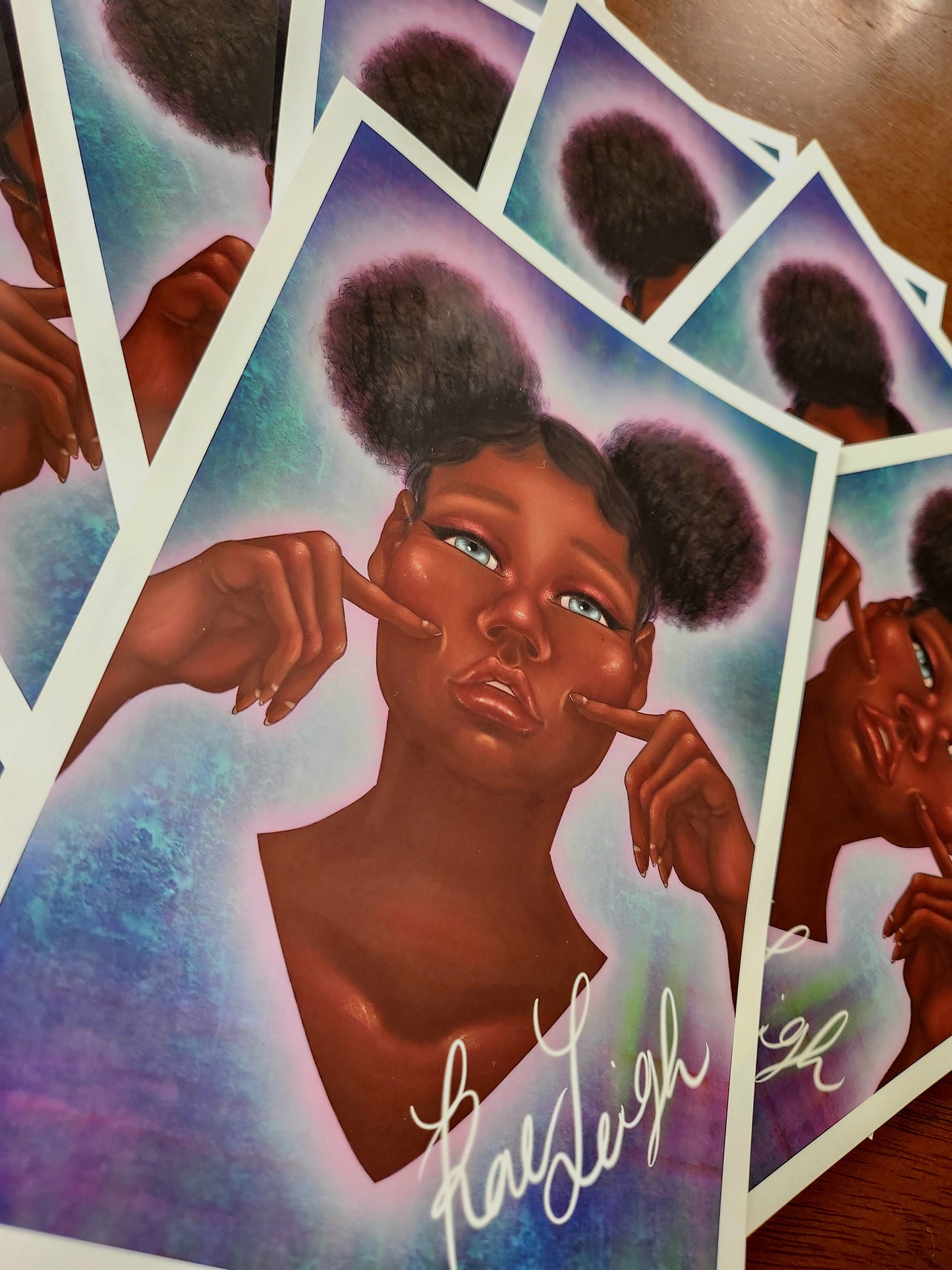 6"×8" Black Beauty Print