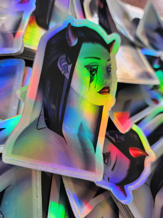 2" Mimi's Demon Holo Sticker