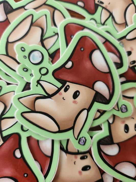 2" Mushy Sticker