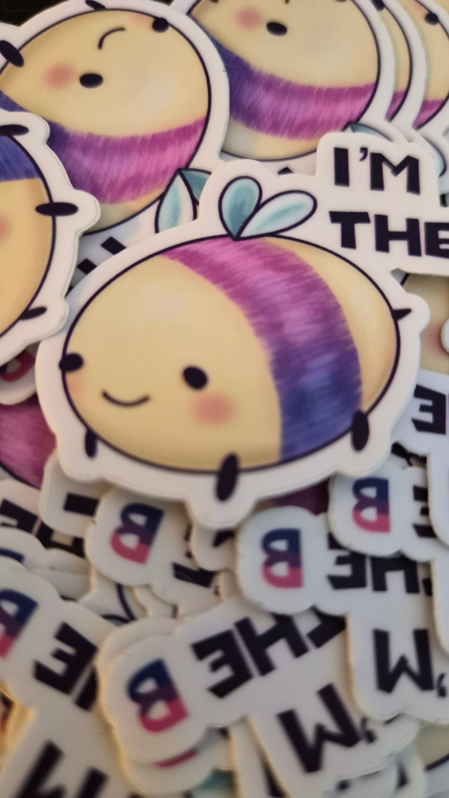 2" "I'm the Bee" Sticker