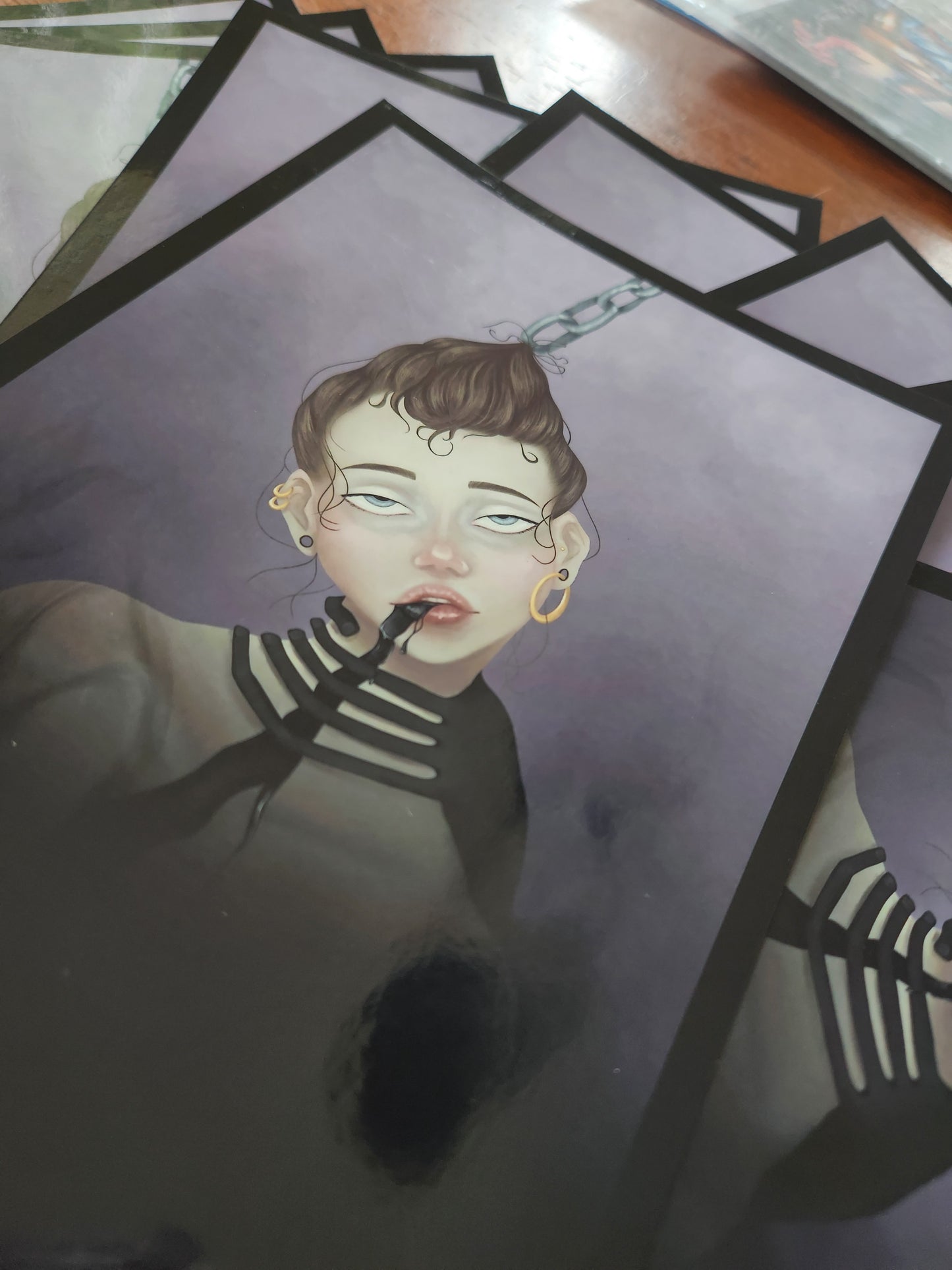 6"×8" Depression's Hold Print