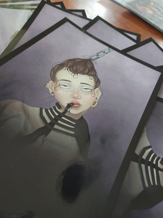 6"×8" Depression's Hold Print