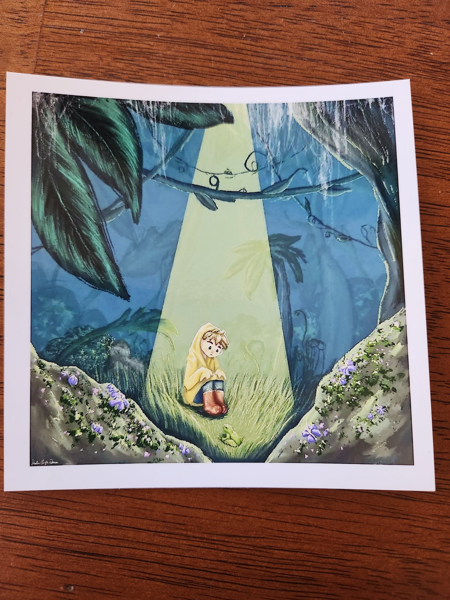 4"x 4" Rainforest Print