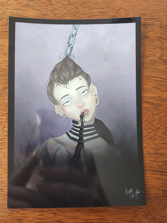 6"×8" Depression's Hold Print