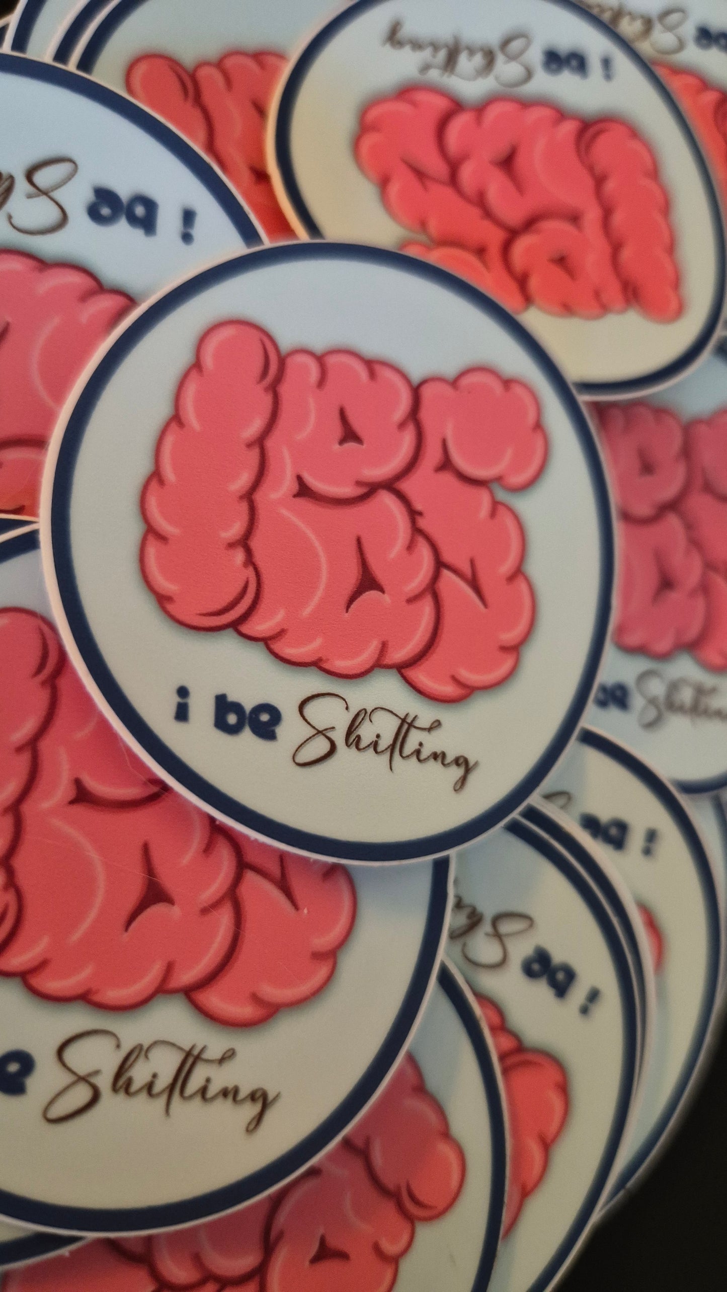 2" IBS - I Be Shitting Sticker