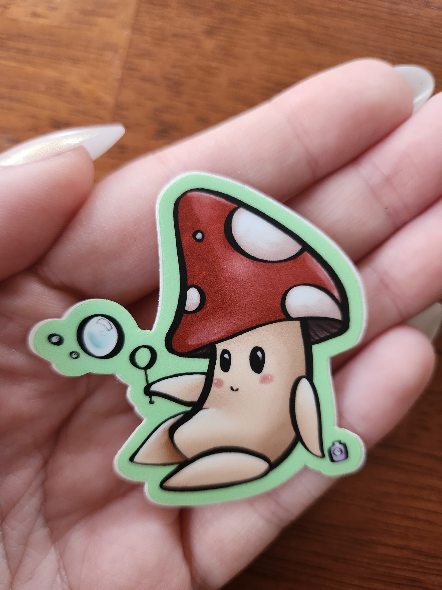 2" Mushy Sticker